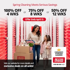 Access Storage - Whitby Promotion