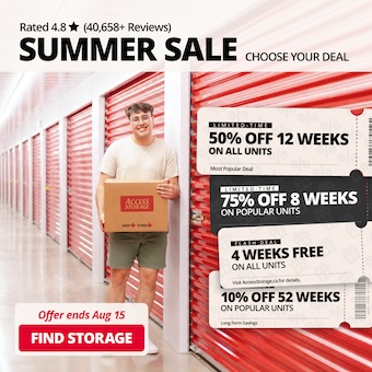 Access Storage - Whitby Promotion